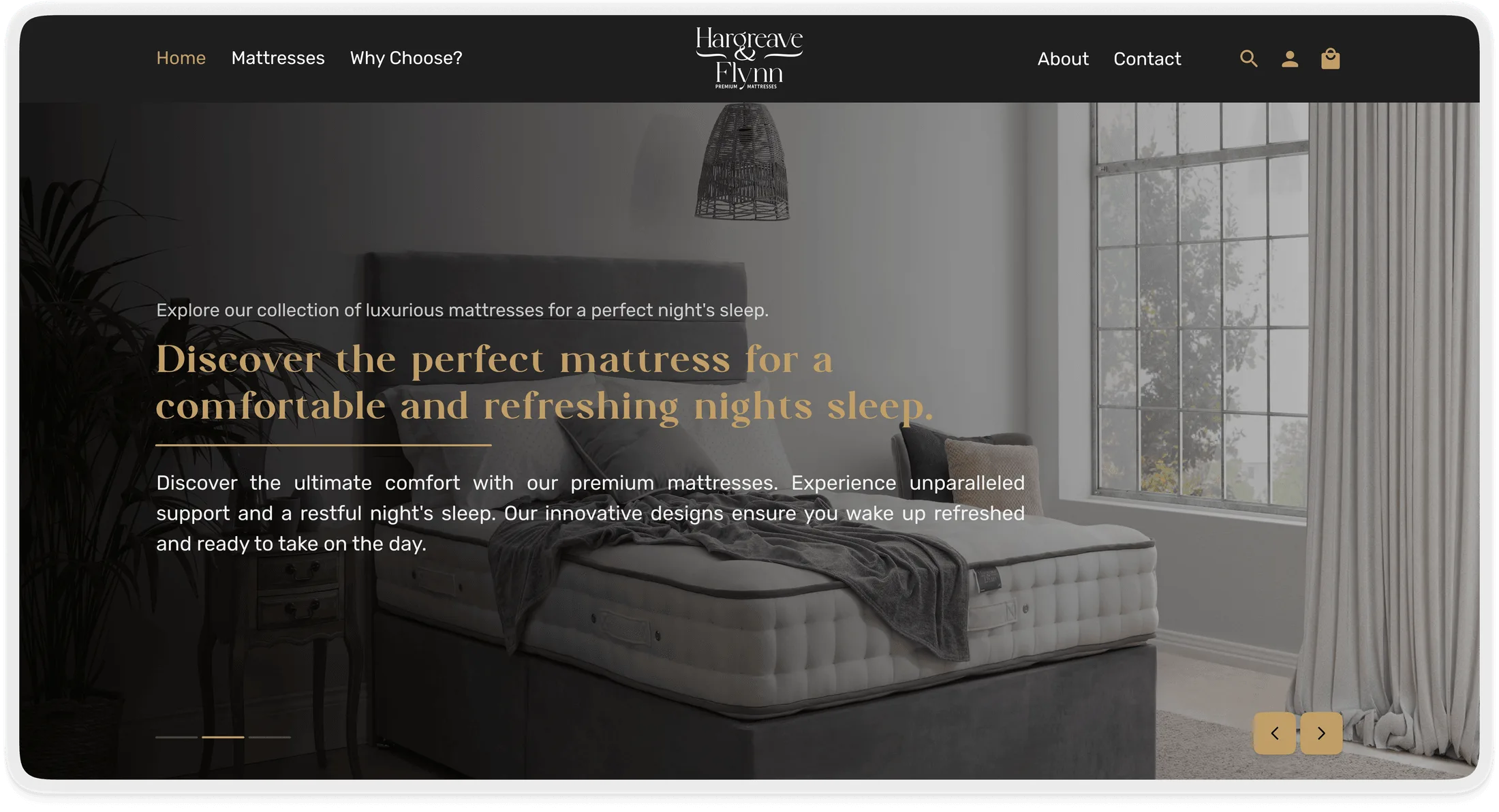Hargreave & Flynn luxury commerce experience — Intelligent product discovery